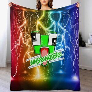 Unspeakable Cartoon Blanket Super Soft Flannel Fleece Blankets for Kids 60"*50"